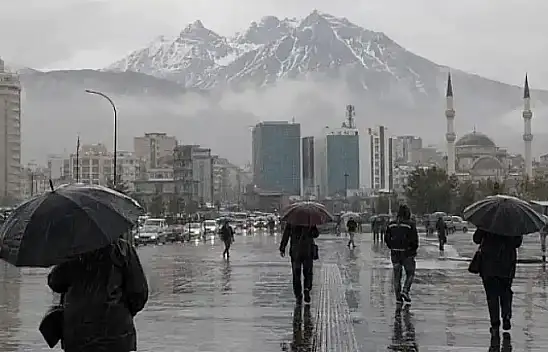 Kayseri'de Cumhuriyet Bayramı kutlamaları öncesi meteorolojiden uyarı!