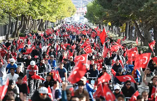 Kayseri'de Cumhuriyet için pedallar çevrilecek