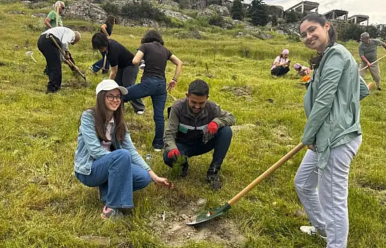 Kayseri'de dikkat çeken çevre çalışması