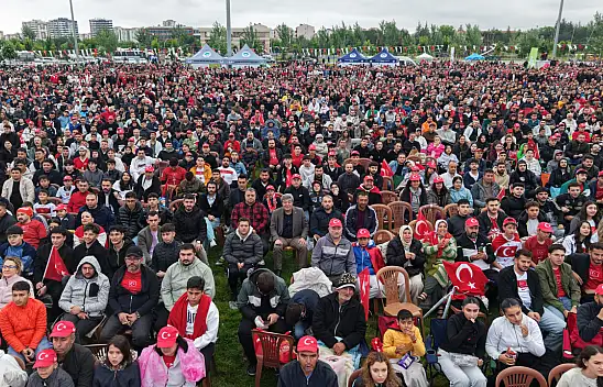 Kayseri'de Dünya Kupası heyecanı
