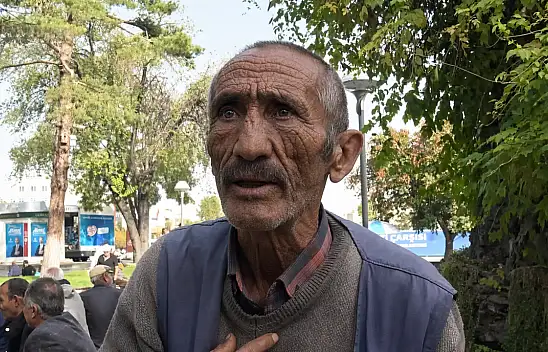 Kayseri'de emekli isyan etti: Devlet bana maaş vermesin!