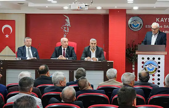 Kayseri'de esnafın geleceği masaya yatırıldı