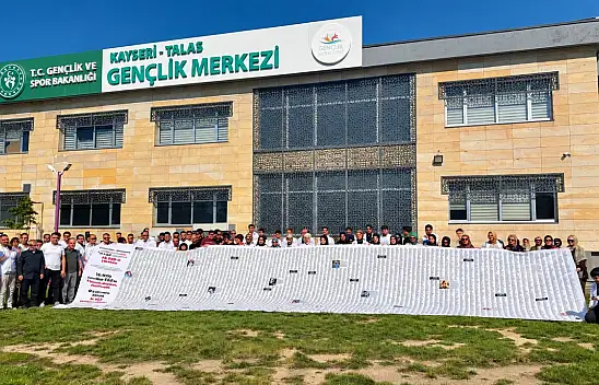 Kayseri'de Gazzeli şehit çocuklar için tek yürek oldu!