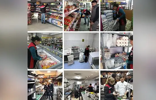 Kayseri'de gıda denetimleri sürüyor