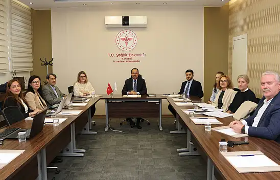 Kayseri'de göçmenlere sunulan sağlık hizmetleri için değerlendirme toplantısı