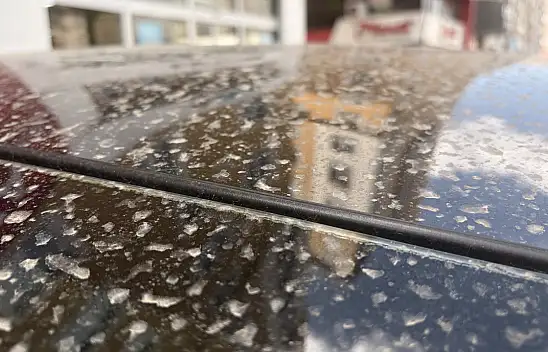 Kayseri'de gökten çamur yağdı: Oto yıkamacılar şaşırdı!