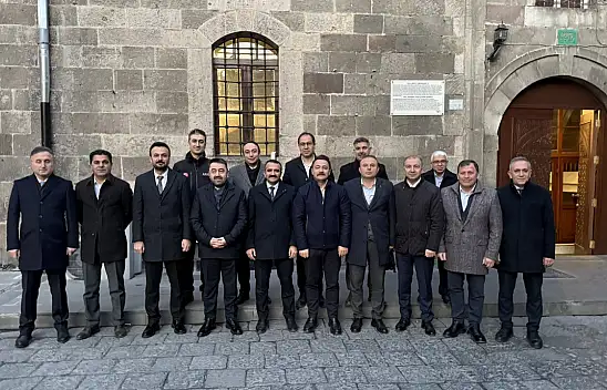 Kayseri'de görev yapan Müdürlerden dikkat çeken buluşma!