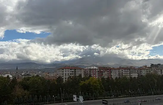 Kayseri'de hafta sonu hava sertleşiyor! Rüzgâr için kritik uyarı