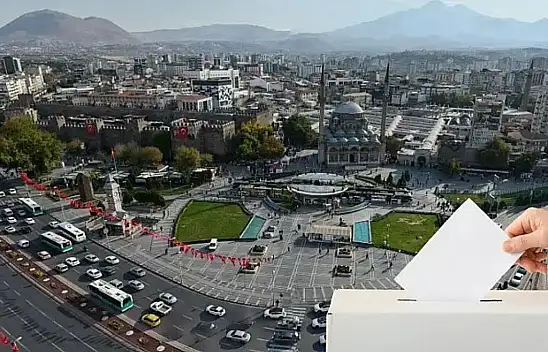 Kayseri'de hafta sonu seçim var!