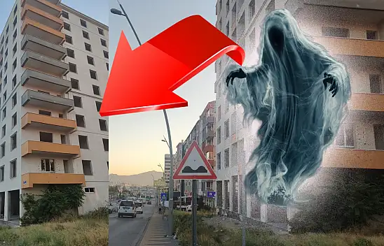 Kayseri'de hayalet bina korkusu!