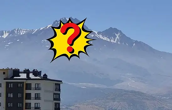 Kayseri'de herkes oraya bakıyor! Dikkat çeken yazı zirvede ortaya çıktı
