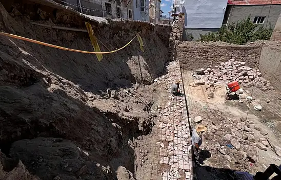 Kayseri'de heyelan! Çalışmalar başladı