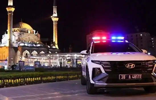 Kayseri'de huzur operasyonu: 104 aranan şahıs yakalandı