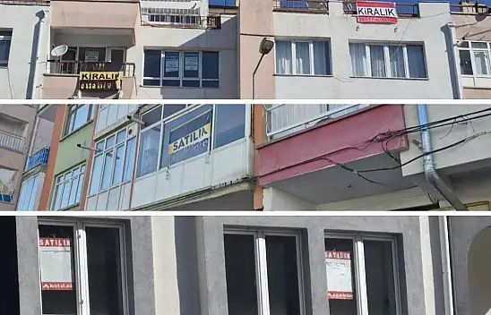 Kayseri'de işler tersine döndü! İlanlar camda kaldı