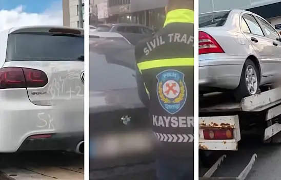 Kayseri'de kaç para ceza kesildi? İşte o milyonluk bilanço!