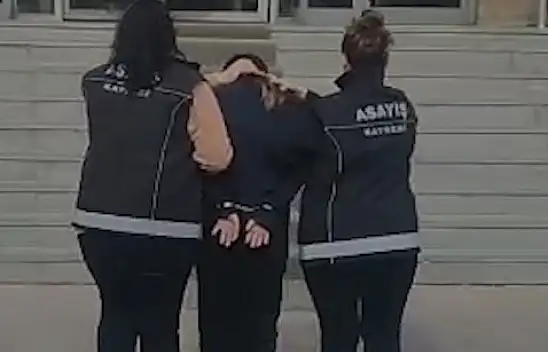 Kayseri'de kadın hırsız yakalandı