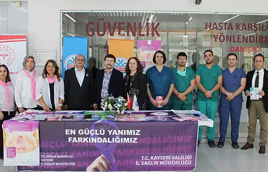 Kayseri'de kadınlara erken tanı çağrısı!
