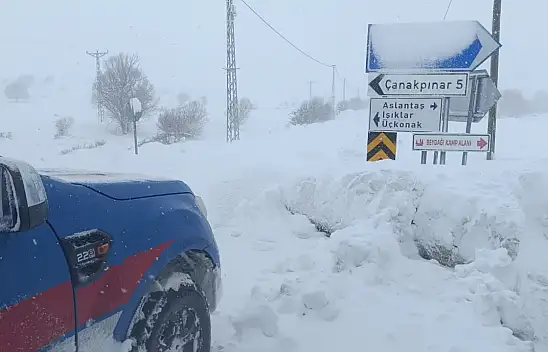 Kayseri'de kahraman muhtar iş başında!