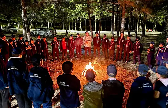 Kayseri'de kamp ateşi başında sürpriz buluşma!