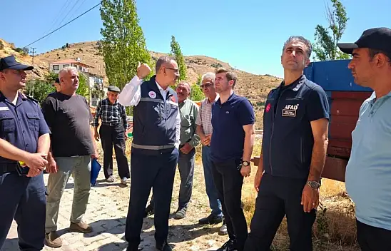 Kayseri'de kaya düşmesinin yaşandığı mahallede kritik inceleme