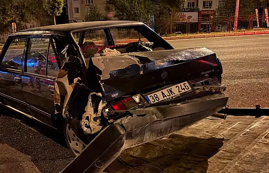 Kayseri'de kaza yaptıktan sonra kaçtı! Gerçek geri dönünce ortaya çıktı