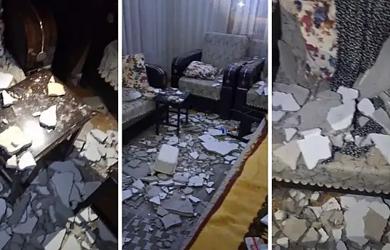Kayseri'de korkutan olay! 75 yaşındaki kadının üzerine tavan çöktü