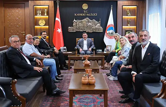 Kayseri'de kritik temas: CHP yönetimi Vali Çiçek'i ziyaret etti