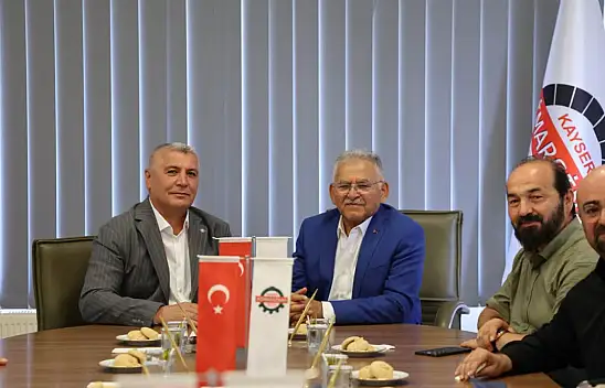 Kayseri'de kritik zirve! Büyükkılıç'tan OSB'ye dikkat çeken ziyaret
