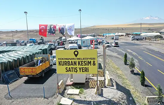 Kayseri'de Kurban Bayramı hazırlıkları başladı