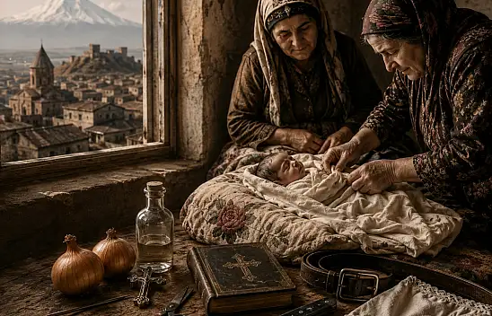 Kayseri'de lohusaları korumak için bakın ne yaparlardı