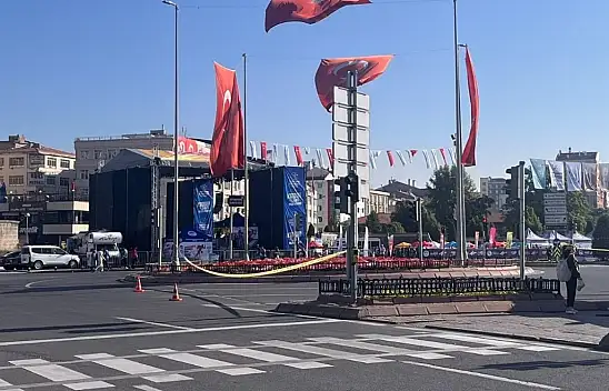 Kayseri'de maraton koşusu şehir trafiğini alt üst etti!