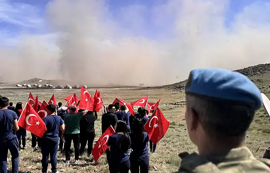 Kayseri'de Mehmetçik nefes kesti!