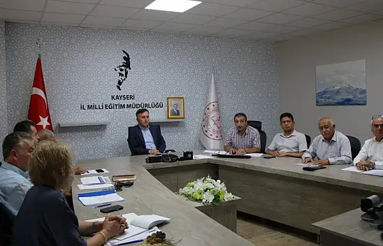 Kayseri'de mesleki eğitim için kritik toplantı!