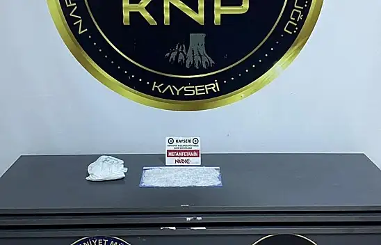 Kayseri'de 'Metamfetamin' ele geçirildi!
