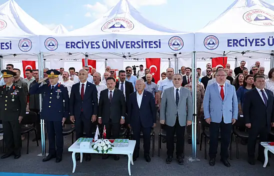 Kayseri'de milli tören düzenlendi!
