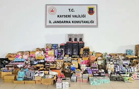 Kayseri'de milyonluk baskın! Evinden, deposundan, aracından çıktı