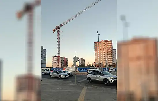 Kayseri'de milyonluk yatırım hızlandı! Alana dev vinç kurdular
