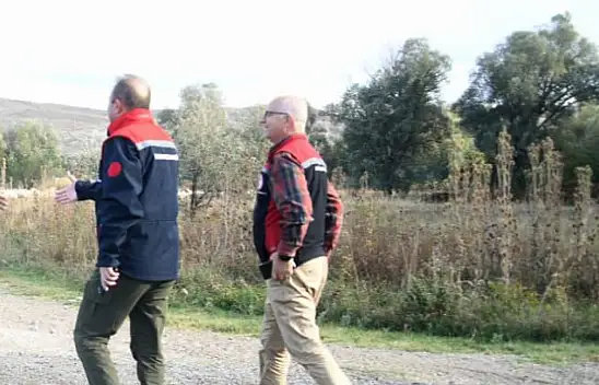 Kayseri'de Müdür, doğada nadir bulunan o kişilerden birine denk gelince hemen yanına gitti