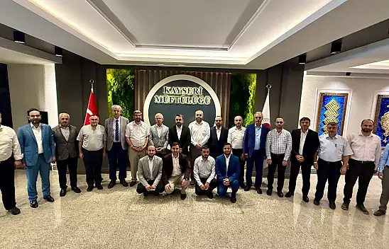 Kayseri'de müftüler toplandı! Hizmetler masaya yatırıldı