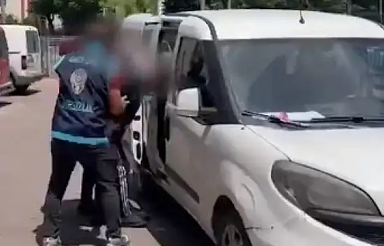 Kayseri'de musluk hırsızı suç üstü yakalandı!