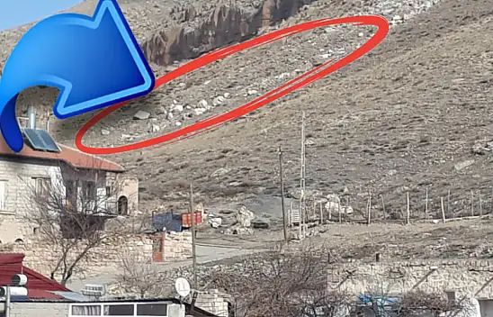 Kayseri'de o bölgede korku dolu anlar! Mahalleye kadar geldi