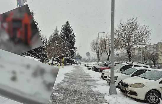 Kayseri'de o bölgeye gidecekler dikkat! Kar yağışı başladı