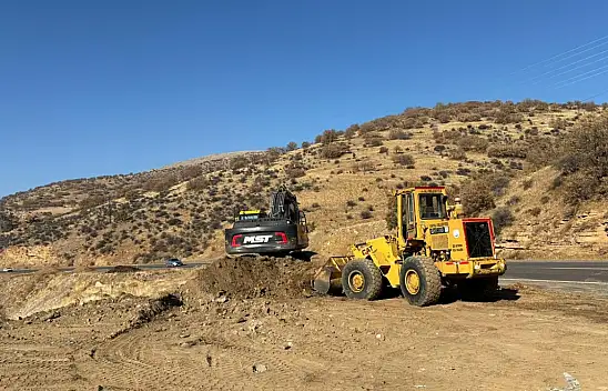 Kayseri'de o ilçenin giriş ve çıkışlarında hummalı çalışma!