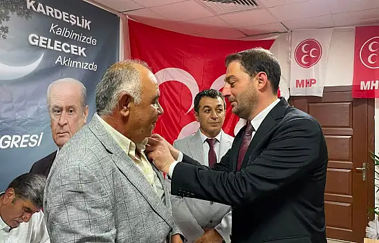 Kayseri'de o isim de MHP'ye katıldı