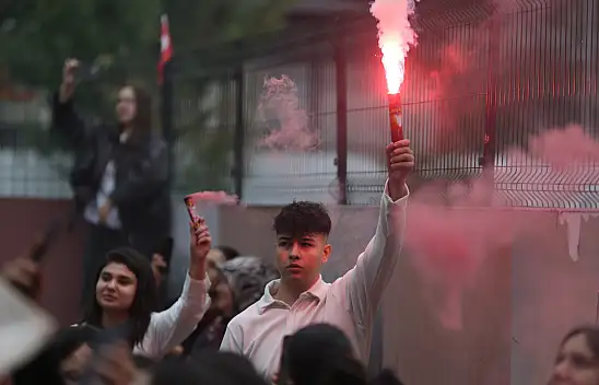 Kayseri'de öğrencileri 29 Ekim'i kutlamaya başladı!