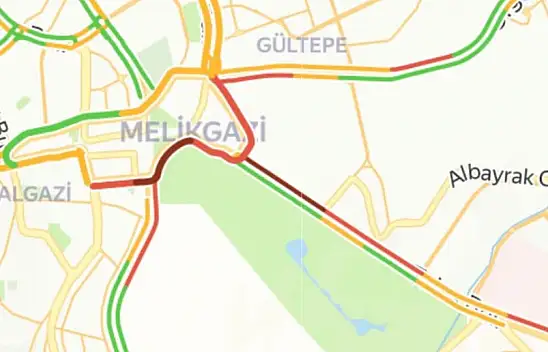 Kayseri'de okullar açıldı! Trafik kilitlendi