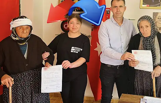 Kayseri'de 80'lik nineler bakın hangi partiye üye oldu?