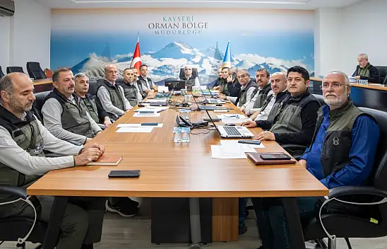 Kayseri'de ormancılık faaliyetleri mercek altında!