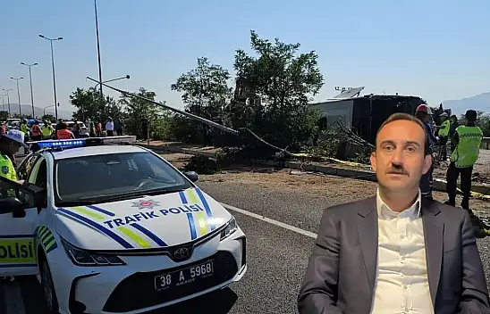 Kayseri'de otobüs kazası! İncesu Belediye Başkanı'ndan açıklama