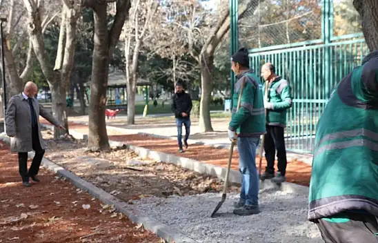 Kayseri'de parklarda çocuklar için yeni dönem